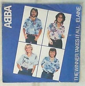 48043 45 RPM 7 ABBA The Winner Takes It All Elaine EBay