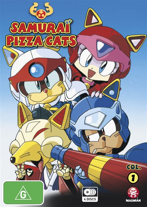 Samurai Pizza Cats Collection 1 Dvd Buy Now At Mighty Ape Australia