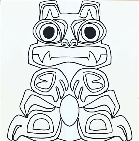 Printable Totem Pole Symbols Printable World Holiday