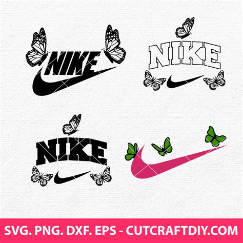 Nike Butterfly SVG | Nike Logo PNG | Nike Logo Vector File | EPS | DXF