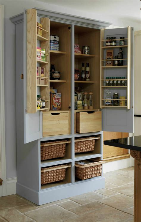 This wood pallet table is the mixed version of the media table along with the settlement of the cabinets in it. 20 Amazing Kitchen Pantry Ideas - Decoholic