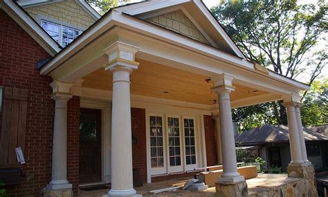 Porches symbolize everything that's warm and wonderful about home and outdoor living. Charlotte Front Porch Addition Add Curb Appeal - Get in The Trailer