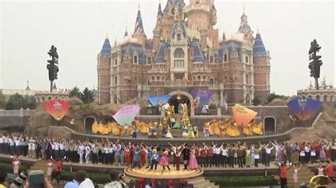 Disneys China Fairytale Begins With 55 Billion Park Opening Aol News