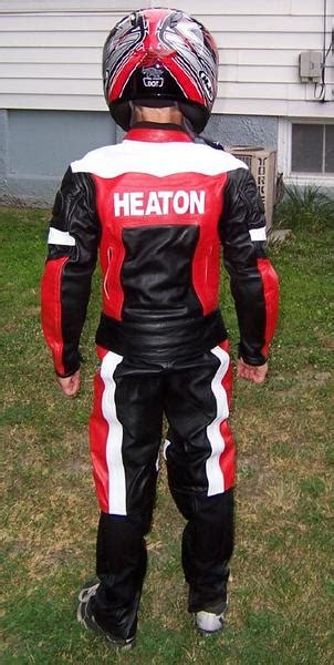 Great savings free delivery / collection on many items. Custom Motorcycle Racing Leather Suit for Kids with ...