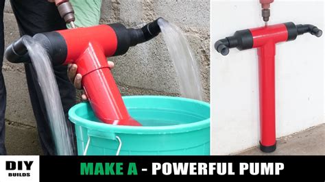 How To Make A Water Pump Using Pvc Pipe Very Simple Diy Water Pump