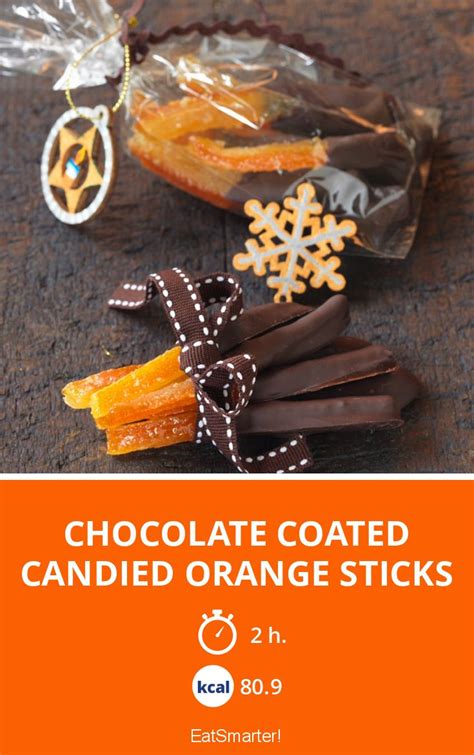 Chocolate Coated Candied Orange Sticks Recipe Eat Smarter Usa