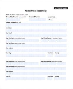 How to deposit a money order. Money Order Template | Template Business