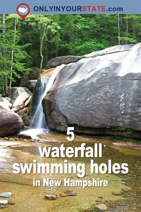 These 5 Waterfall Swimming Holes In New Hampshire Are Perfect For A