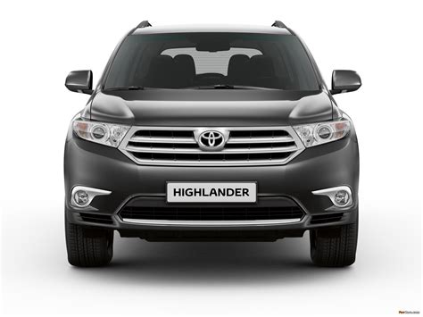 Images of Toyota Highlander EU-spec (XU40) 2010 (2048x1536)