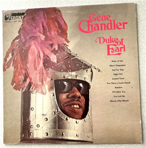 Gene Chandler Duke Of Earl Lp Up Front 1968 Compilation Veejay 1961 63