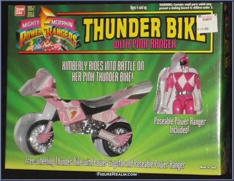 Pink Ranger Power Rangers Mighty Morphin Thunder Bikes Bandai