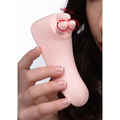 Inmi Vibrassage Fondle Silicone Vibrating Clit Massager Pink Sex Toys At Adult Empire
