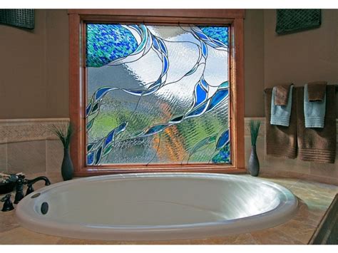 Stained Glass Windows In Bathrooms