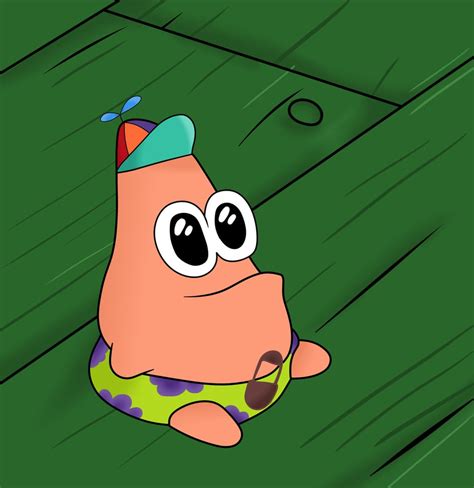 Redesigned Baby Patrick Spongebob