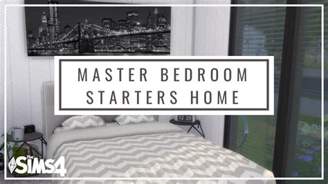 The Sims 4 Speed Build Master Bedroom Starters Home Cc List