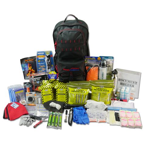 4 Person Elite Emergency Kit 3 Day Backpack Ready America Inc