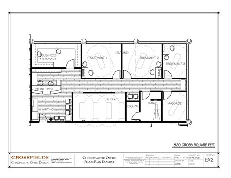 Chiropractic Office Plan With Expansion Chiropractic Office Design Doctor Office Design