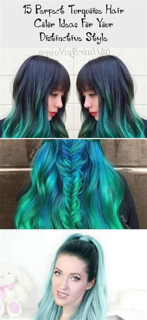 Turquoise hair dye resembles the color of turquoise gemstone whose color is bluish green. 15 Perfect Turquoise Hair Color Ideas For Your Distinctive ...