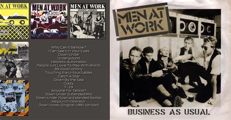 all the air in my lungs men at work business as usual 1982
