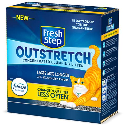 Fresh Step Outstretch Scented Concentrated Clumping Cat Litter