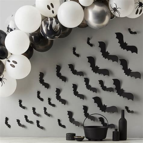Halloween Bat Shaped Wall Decoration Kit By Ginger Ray