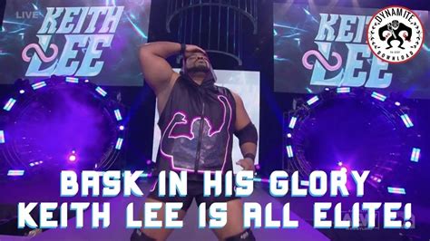 Bask In His Glory Keith Lee Is All Elite Aew Dynamite 2922 Youtube