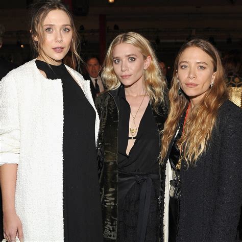 Mary Kate Ashley And Elizabeth Olsen