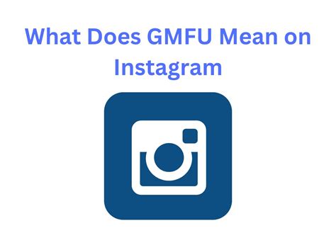 Gmfu Mean In Textsupport And Help