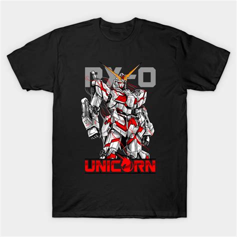 Gundam Unicorn Gundam T Shirt Teepublic