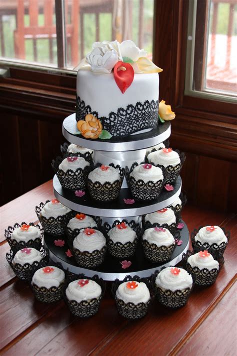 We recommend to spend some time with your cake decorator to choose. Cupcake Wedding Cakes - We Need Fun