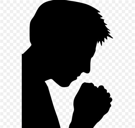 Praying Hands Prayer Silhouette God Png 555x776px Praying Hands