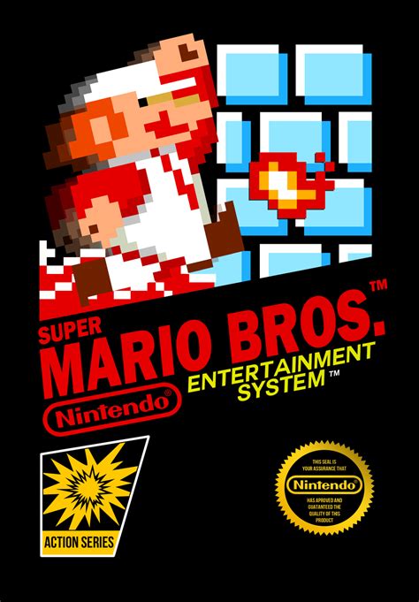 Super Mario Bros Nes Cover By Perrito Gatito On Deviantart