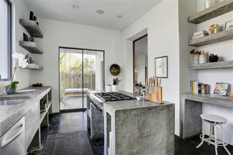 Browse photos of kitchen design ideas. Concrete kitchen cabinets - bold and unusual ideas in ...