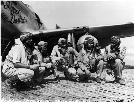Pilots Of The 332nd Fighter Group