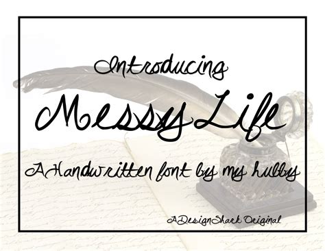Wedding invitation font pairing guide { modern } quickpen and itc avant garde gothic { whimsical } cantoni pro and caecilia { romantic } poem script and adobe caslon pro { hipster } melany lane and. Messy Life ~ Script Fonts ~ Creative Market