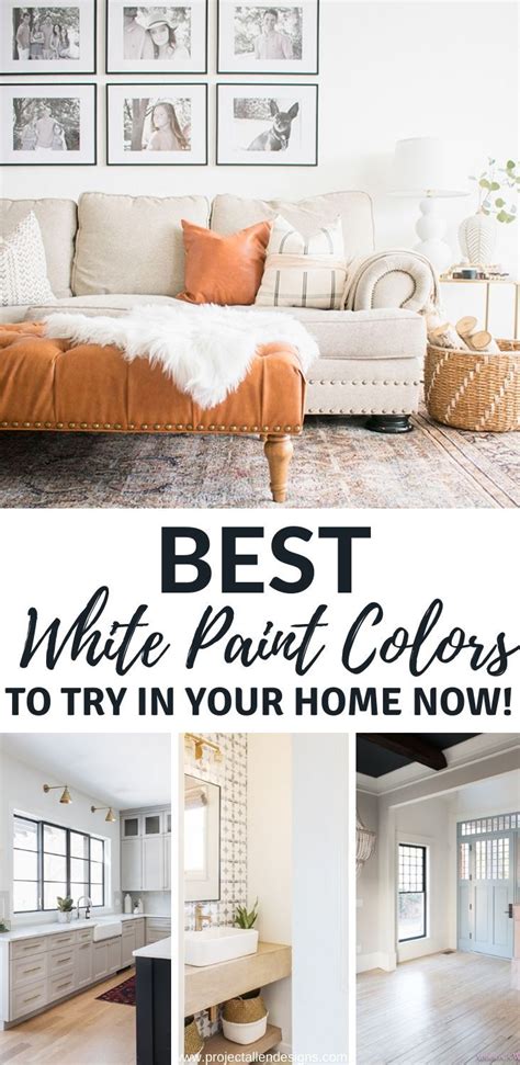 The Best White Paint Colors To Try In Your Home Now