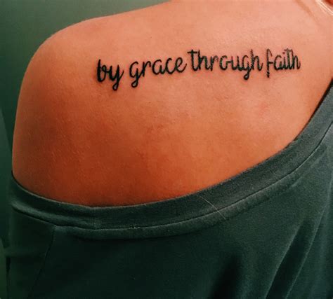 30 By Grace Through Faith Tattoo Lontaedenny