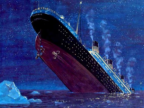 The titanic had four funnels, however only three of them were functional. L'affondamento del Titanic | Lega Nerd