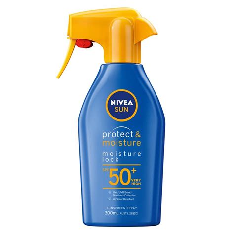 Buy Nivea Sun Protect And Moisture Spf50 Sunscreen Trigger 300ml Online