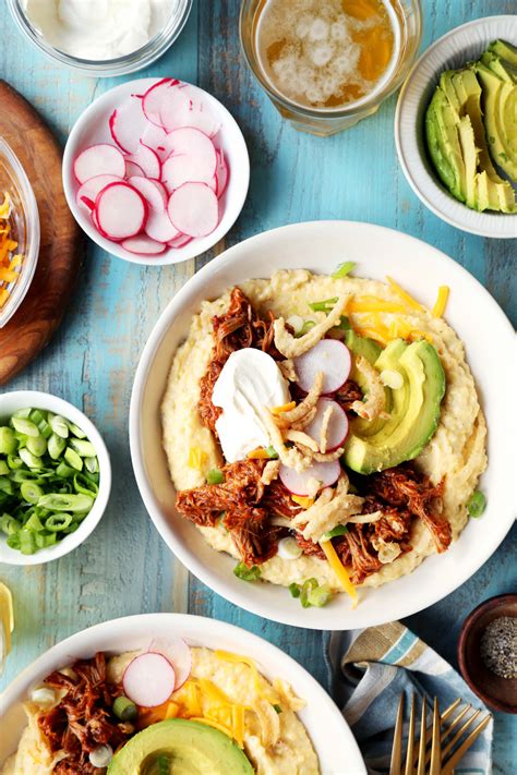 This post may contain affiliate links. Pulled Pork and Grits | Recipe | Pork recipes, Pulled pork ...
