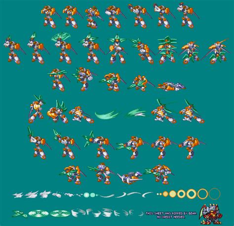 The Spriters Resource Full Sheet View Mega Man And Bass