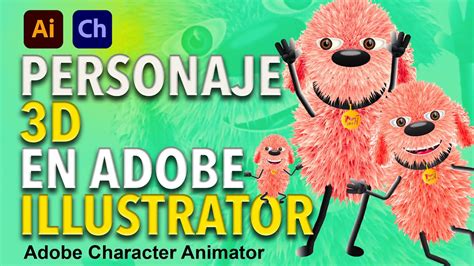 Cómo Crear Un Personaje 3d En Adobe Ilustrador Adobe Character