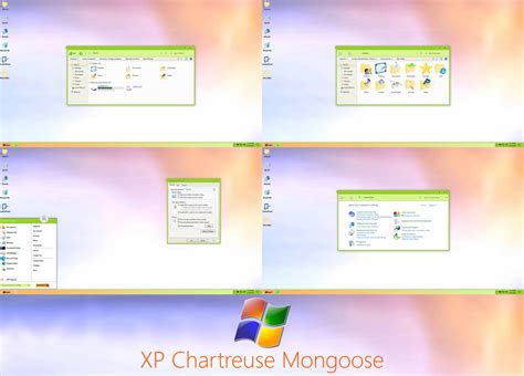 Xp Chartreuse Mongoose Theme For Windows 10 By Protheme On Deviantart