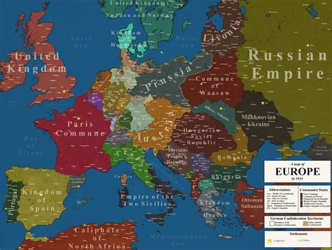 1914 Europe The Great Deluge By Tondoempireball On Deviantart