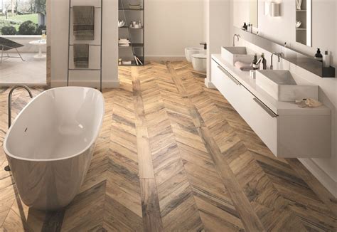 This Gorgeous Wood Effect Porcelain Tile Takes Its Inspiration From The Used Scottish Oak In
