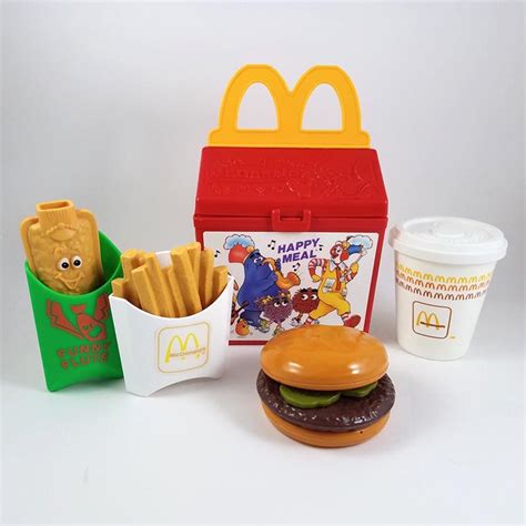 Mcdonalds Happy Meal Toys 1989 Fun With Food Kids Time