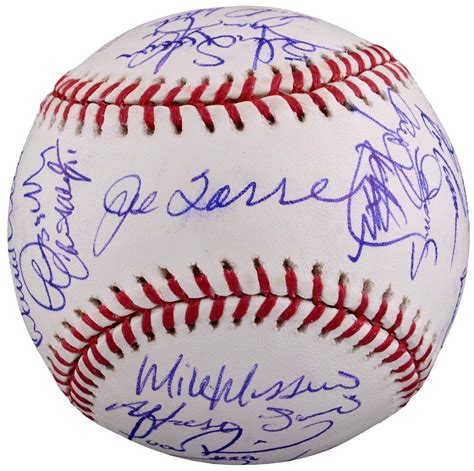 2002 New York Yankees Autographed Baseball Psadna Certified Ebay