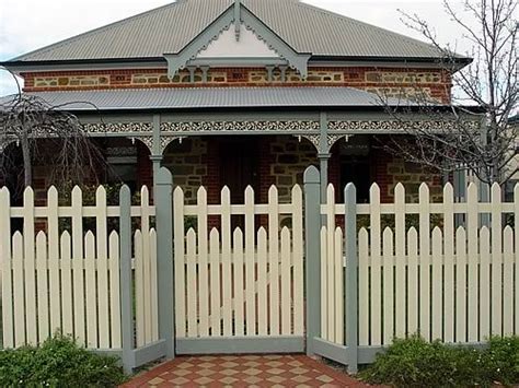 This colonial home plan features a wide front porch that exudes warmth and invites visitors. Fence Gallery - Colonial / Early Victorian 1860 - 1900 ...