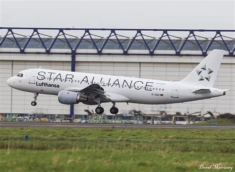 Lufthansa Star Alliance Livery A320 200 D Aiqs Lufthansa Flickr