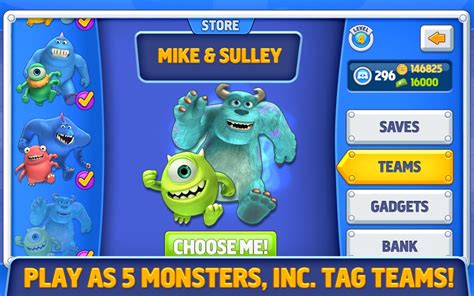 Monsters Inc Run Apk Data V101 Mod Everything ~ Future For Smart